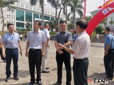 市政府检查组到梅州城区检查学校疫情防控和秋季开学工作