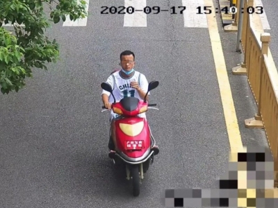 高清图曝光！蕉岭一波不戴安全头盔交通违法行为被抓拍！