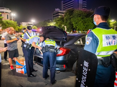 守护“双节”~梅州警方开展大清查行动！