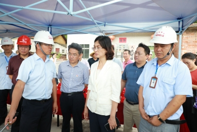 吴晓晖到梅江区、梅县区、兴宁市和五华县督导重点项目建设工作