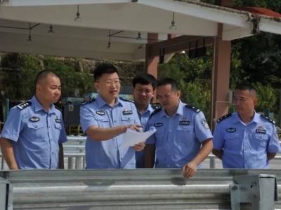 大埔县领导调研大埔省际公安检查站“升级增效”建设工作