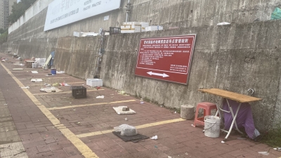 摊档“下班”撤走之后，环境是这样的...