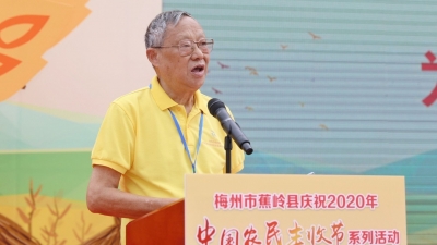 梅州V视丨“为蕉岭大米点赞，为蕉岭乡村振兴点赞！”谢晋元之子谢继民为梅州家乡代言