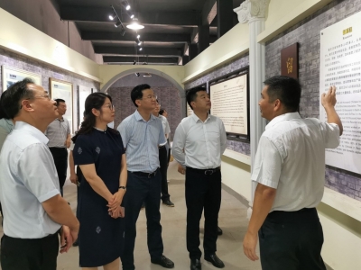 省文旅厅调研组来梅调研公共文化建设：完善体系建设，提升服务效能