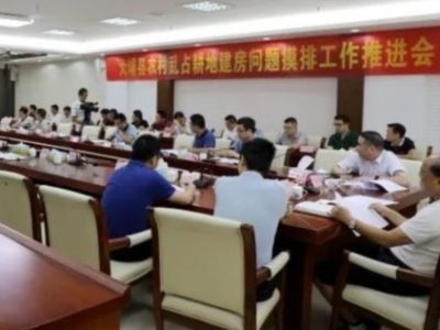 大埔召开垦造水田、农村乱占耕地建房问题摸排工作推进会
