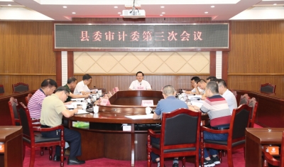 依法科学抓好审计工作！丰顺县委审计委员会召开第三次会议