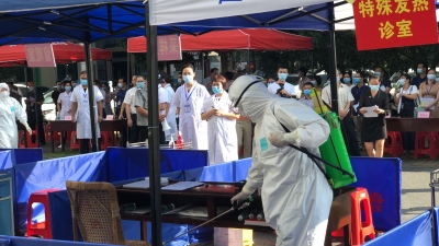 梅州举行应对秋冬季疫情医疗救治应急演练