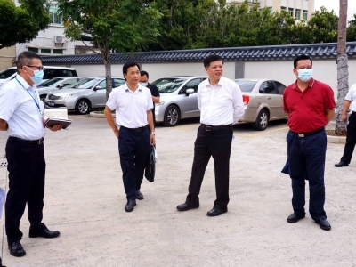 梅州市民政局局长王健率队到市救助管理站开展调研工作