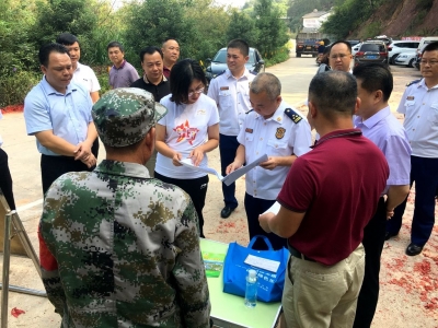 省市检查组开展假期安全生产和森林防灭火、消防督导检查工作：强化责任落实 筑牢假期“安全网”