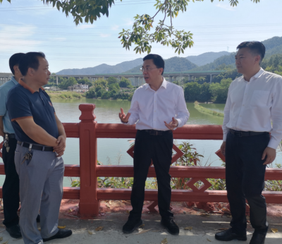 黄文沐调研韩江流域综合治理工作：综合治理水环境 用心保护母亲河