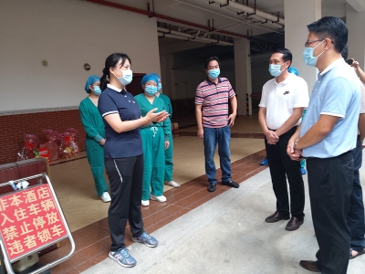 张晨到梅江区、五华县集中隔离场所开展督查工作：加强排查确保防控措施落实落细  