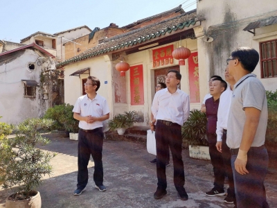 黄文沐调研历史文化街区保护工作：保护历史文脉 提升城市品位