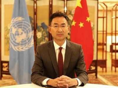 耿爽怒斥德国代表：虚伪面目令人叹为观止
