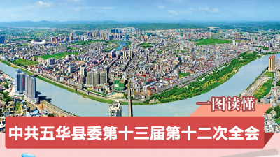 划重点！一图读懂中共五华县委十三届第十二次全会