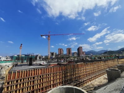 总进度完成40%，丰顺坚真文体中心主体结构进入全面施工阶段！