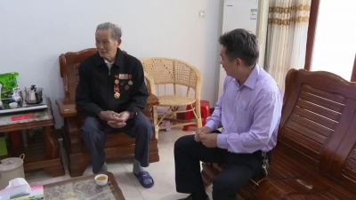 平远县走访慰问抗美援朝出国作战志愿军老战士