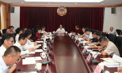 陈建青主持召开市政协党组（扩大）会和主席会议