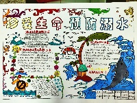 2020年梅州市中小学“珍爱生命 预防溺水”手抄报创作大赛获奖作品（二等奖）