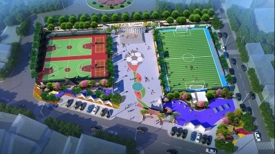 乡贤现场捐510万，球王公园开建！含广场、足球篮球场、老幼活动区、文化长廊...