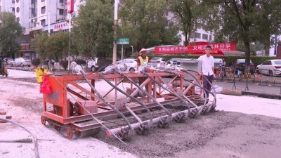 假期不停工~国道206线改建工程建设者们坚守一线