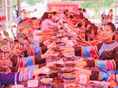 你品品你细品！丰顺畲家特色长桌宴，来感受族内最高招待礼仪→