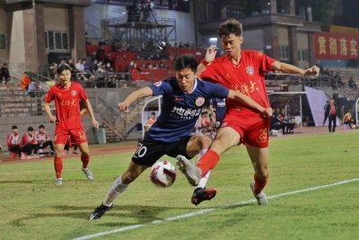 中甲第二阶段梅州赛区上演“北京德比”！北京北体大3：0北京人和完成复仇