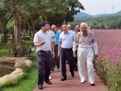 熊德龙一行到平远参观考察