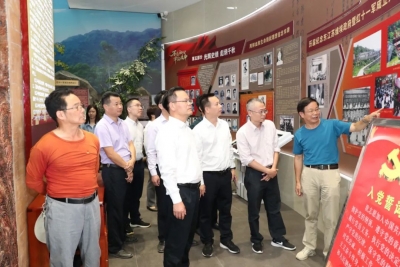 曾永祥率队督导巡视整改落实工作：传承红色基因 建设美丽乡村