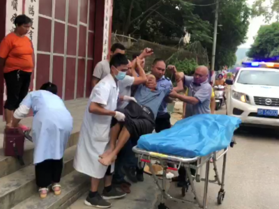 巡查路遇老人倒地 大埔县水务局干部伸援手