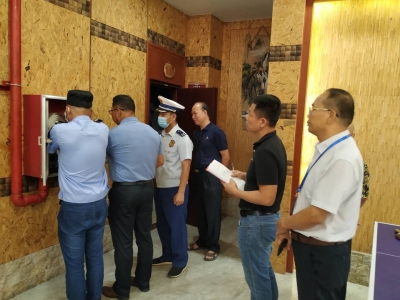 丰顺织开展“双节”景区安全隐患大检查工作