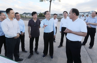 陈敏调研客都人家项目建设情况：打造文旅新地标，展示梅州好形象