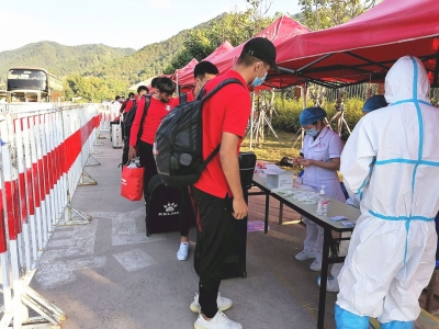 中冠联赛明日五华率先开战！所有人员全部通过核酸检测