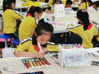 童心童语话风眠！梅江区这小学开展纪念林风眠诞辰120周年系列活动