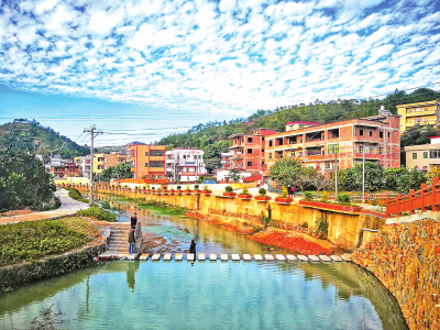 在梅州市水务局的帮扶下，五华横陂田布村实现脱贫“摘帽”!