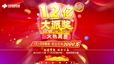@梅州彩友 福彩双色球12亿元大派奖活动8日开启，连派20期
