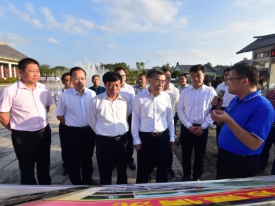 省文旅厅调研组来梅调研文旅产业发展情况：深挖特色文旅资源 助推文旅深度融合