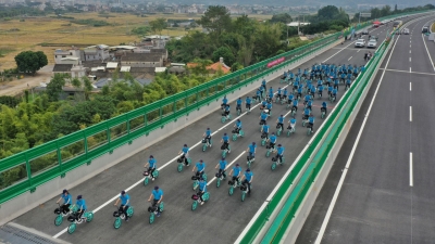 一路骑行一路美景！滴！梅州东环高速卡~