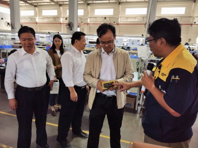 曾尚忠到平远调研重点外贸企业：抓住新机遇 实现新发展