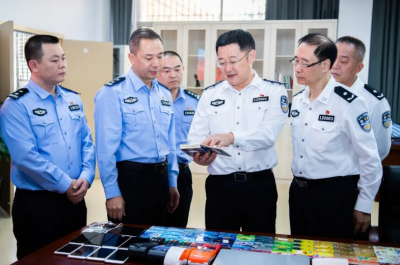 宁惠军调研梅江区反诈和水域警务工作