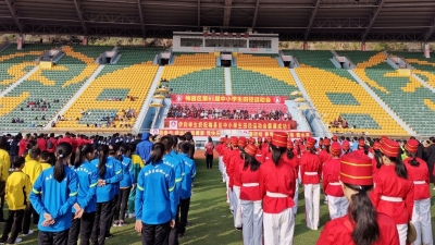 运动吧少年！梅县区第61届中小学生田径运动会开幕