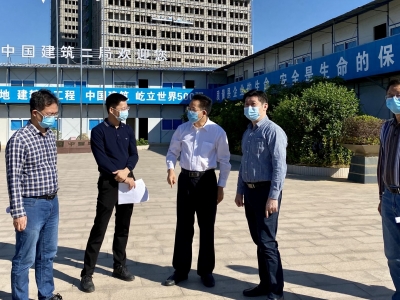 马志元督查市重点项目建设情况：倒排工期 开足马力 全力以赴推进项目建设