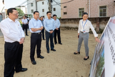 张爱军到梅县区程江社区调研：努力打造共建共治共享的社区治理样板