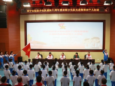 实现三个100%！兴宁成为梅州首个全面完成学校少工委建立工作的地区