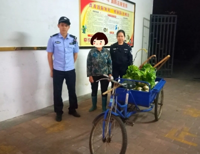 暖心！菜农三轮车“不翼而飞”，五华民警找回还义务帮忙修车