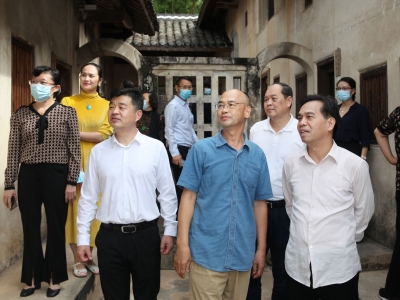 广西壮族自治区政协考察组来梅考察：传承红色基因 弘扬客家文化  
