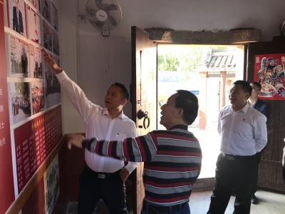 曾小喜到金山街道党支部工作联系点调研基层党建和重点项目工作