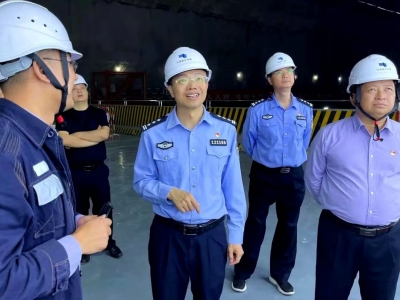 李政江到抽水蓄能电站调研指导工作