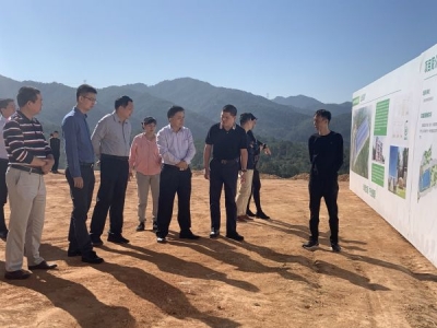 阳西县政协到梅江区调研建筑垃圾处置工作