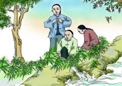 四则小漫画，趣读丁日昌