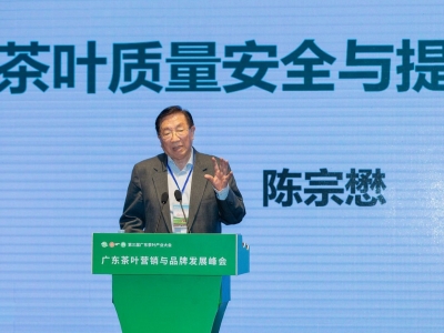 陈宗懋院士认可嘉应茶优势：生态、绿色、有机！